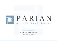Parian global management lp