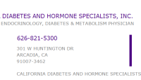 California diabetes and hormone specialists, inc