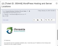 Oceania web hosting (oceania business solutions pty ltd)