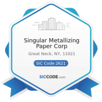 Singular metallizing paper corporation