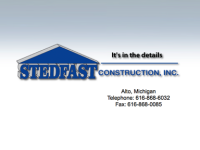 Stedfast construction, inc.